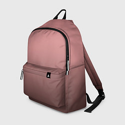 Рюкзак Пыльно-розовый градиент, цвет: 3D-принт