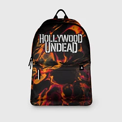 Рюкзак Hollywood Undead red lava, цвет: 3D-принт — фото 2