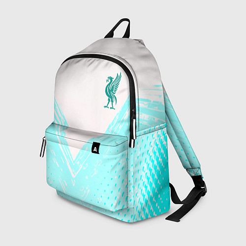 Рюкзак Liverpool logo texture fc / 3D-принт – фото 1