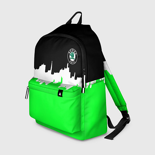 Рюкзак Skoda геометрия краски спорт / 3D-принт – фото 1