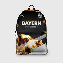 Рюкзак Bayern legendary sport fire, цвет: 3D-принт — фото 2