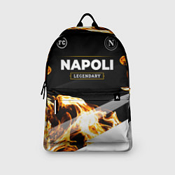 Рюкзак Napoli legendary sport fire, цвет: 3D-принт — фото 2