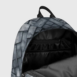 Рюкзак Dota - metal texture logo, цвет: 3D-принт — фото 2