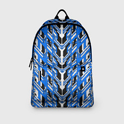 Рюкзак Синяя техно броня, цвет: 3D-принт — фото 2
