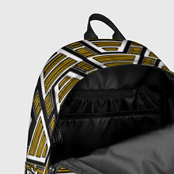 Рюкзак Техно броня жёлтая, цвет: 3D-принт — фото 2