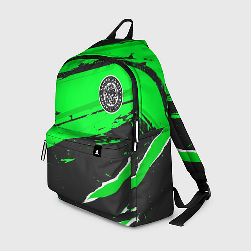 Рюкзак Leicester City sport green / 3D-принт – фото 1