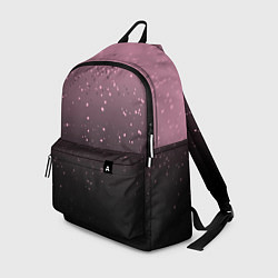 Рюкзак Градиент тёмный розовый брызги, цвет: 3D-принт