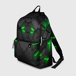 Рюкзак Броня в стиле киберпанка в виде плит, цвет: 3D-принт