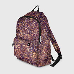Рюкзак Драгоценный фиолетово-медный абстракция, цвет: 3D-принт