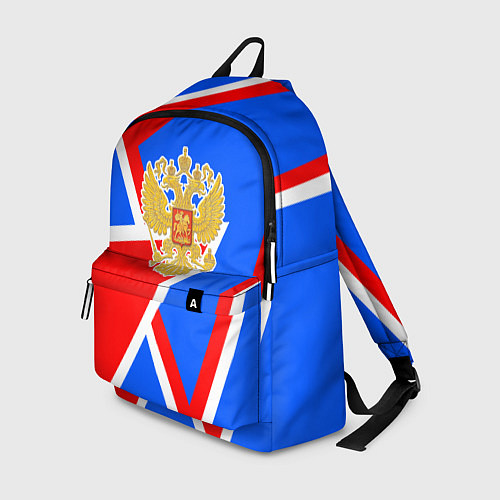 Рюкзак Герб России - патриотические цвета / 3D-принт – фото 1