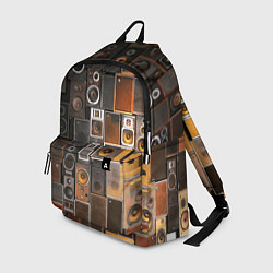 Рюкзак Винтажные колонки, цвет: 3D-принт