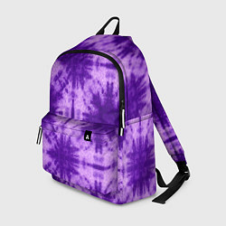 Рюкзак Тай дай фиолетовый, цвет: 3D-принт