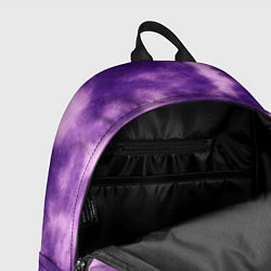 Рюкзак Фиолетовый тайдай, цвет: 3D-принт — фото 2