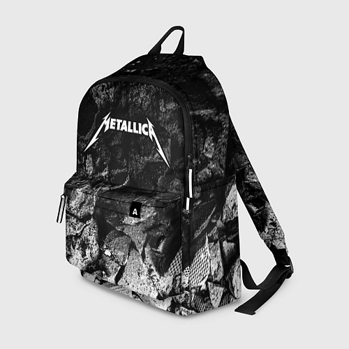 Рюкзак Metallica black graphite / 3D-принт – фото 1