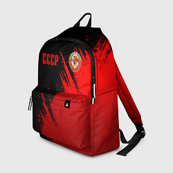 Рюкзак СССР - черно-красный, цвет: 3D-принт