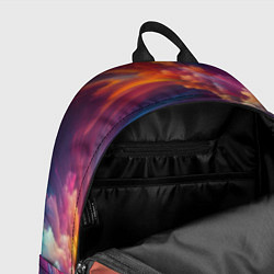 Рюкзак Водоворот ярких красок, цвет: 3D-принт — фото 2