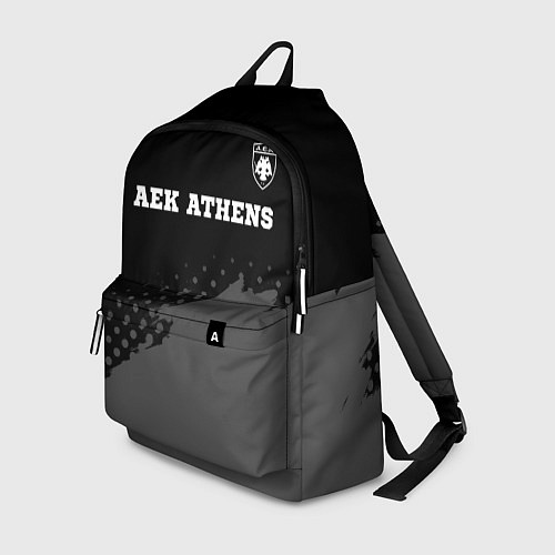 Рюкзак AEK Athens sport на темном фоне посередине / 3D-принт – фото 1