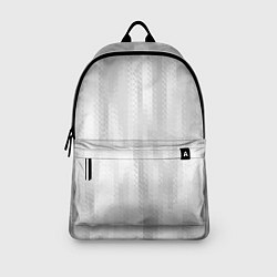 Рюкзак Светлый серый абстрактные полосы, цвет: 3D-принт — фото 2