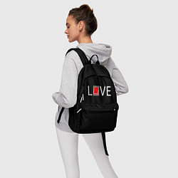Рюкзак Любовь - всё включено, цвет: 3D-принт — фото 2