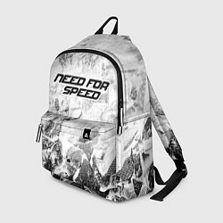 Рюкзак Need for Speed white graphite, цвет: 3D-принт