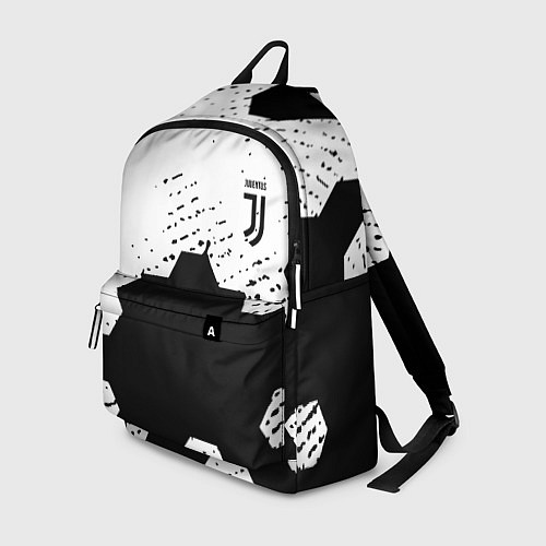 Рюкзак Juventus hexagon black sport / 3D-принт – фото 1