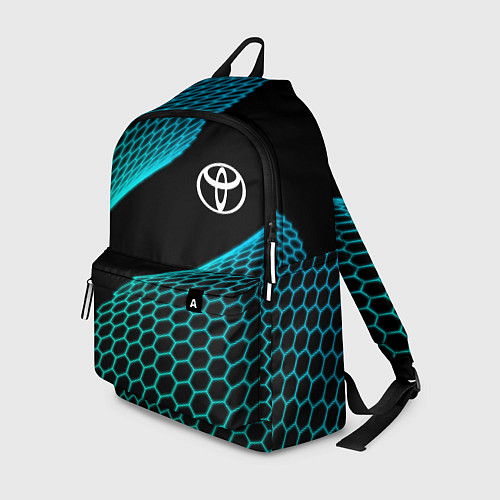 Рюкзак Toyota electro hexagon / 3D-принт – фото 1