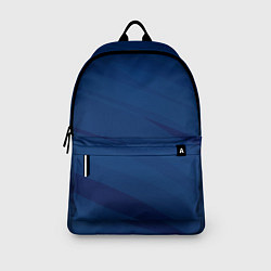 Рюкзак Тёмно-синий полосами, цвет: 3D-принт — фото 2