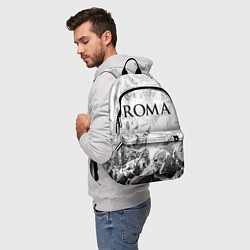 Рюкзак Roma white graphite, цвет: 3D-принт — фото 2