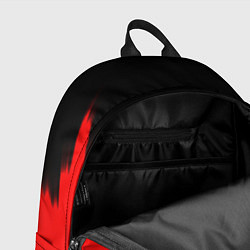 Рюкзак Россия красные краски, цвет: 3D-принт — фото 2