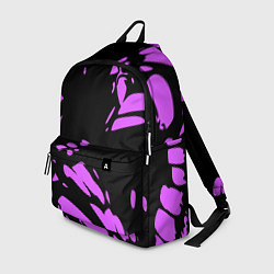 Рюкзак Фиолетовая абстракция, цвет: 3D-принт