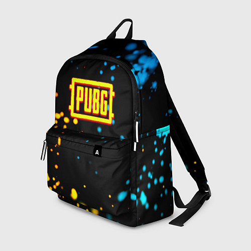 Рюкзак PUBG огненное лого / 3D-принт – фото 1