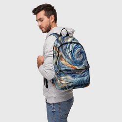 Рюкзак Джинсовая воронка - модный тренд, цвет: 3D-принт — фото 2