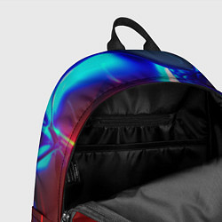 Рюкзак Красные плиты с ярким светом, цвет: 3D-принт — фото 2