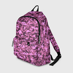 Рюкзак Розовый камуфляж текстура, цвет: 3D-принт