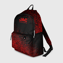 Рюкзак Jac motors чёрно-красный, цвет: 3D-принт