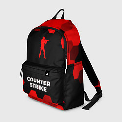 Рюкзак Counter Strike - red gradient по-центру, цвет: 3D-принт