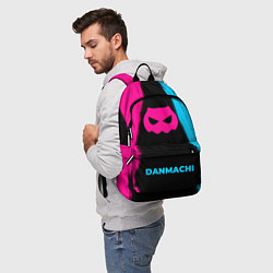 Рюкзак DanMachi - neon gradient по-центру, цвет: 3D-принт — фото 2