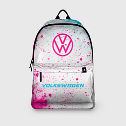 Рюкзак Volkswagen neon gradient style по-центру, цвет: 3D-принт — фото 2