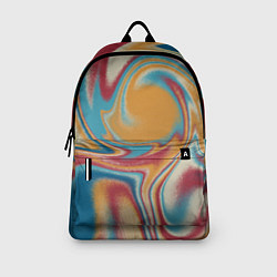 Рюкзак Абстракция цветные вихри, цвет: 3D-принт — фото 2