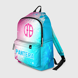 Рюкзак Pantera neon gradient style по-центру, цвет: 3D-принт