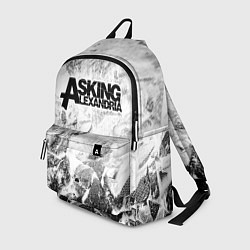 Рюкзак Asking Alexandria white graphite, цвет: 3D-принт