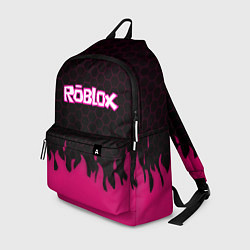 Рюкзак Roblox fire pink, цвет: 3D-принт