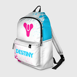 Рюкзак Destiny neon gradient style по-центру, цвет: 3D-принт