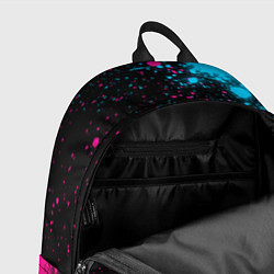 Рюкзак Manchester United - neon gradient по-центру, цвет: 3D-принт — фото 2