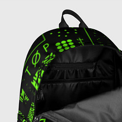 Рюкзак Twenty one pilots neon, цвет: 3D-принт — фото 2