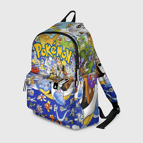 Рюкзак Карманные монстры покемены / 3D-принт – фото 1