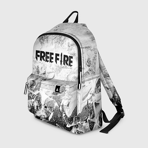 Рюкзак Free Fire white graphite / 3D-принт – фото 1