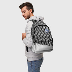 Рюкзак Volkswagen metal motors, цвет: 3D-принт — фото 2