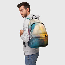 Рюкзак Живопись мазками, цвет: 3D-принт — фото 2