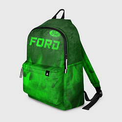 Рюкзак Ford - green gradient посередине, цвет: 3D-принт